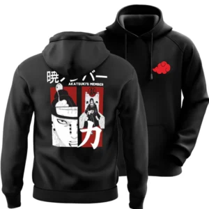Akatsuki Trio Black Unisex Hoodie